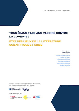 Tous égaux face aux vaccins contre la Covid-19 ?